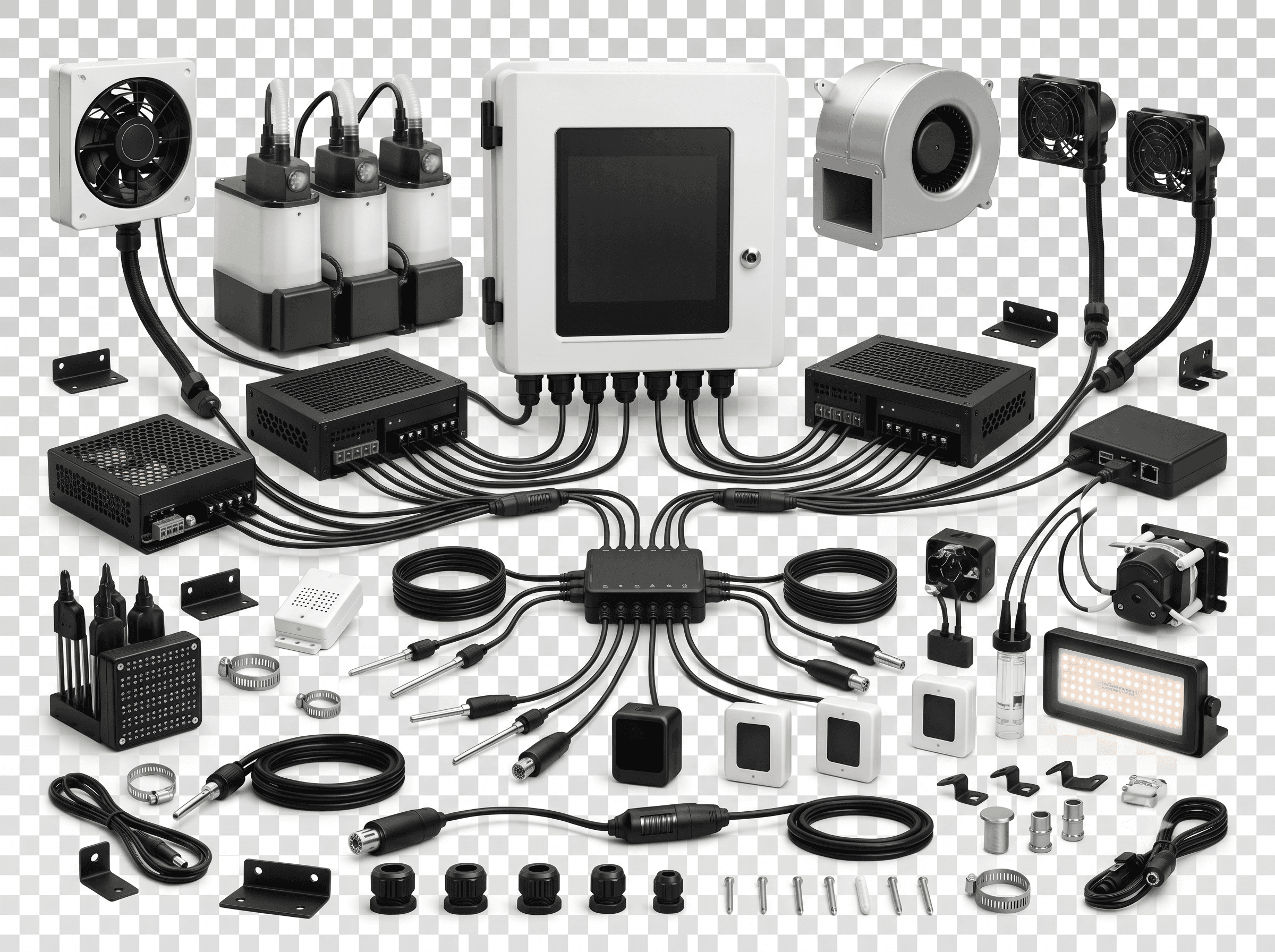 Premium Mushroom Farming Automation Kit